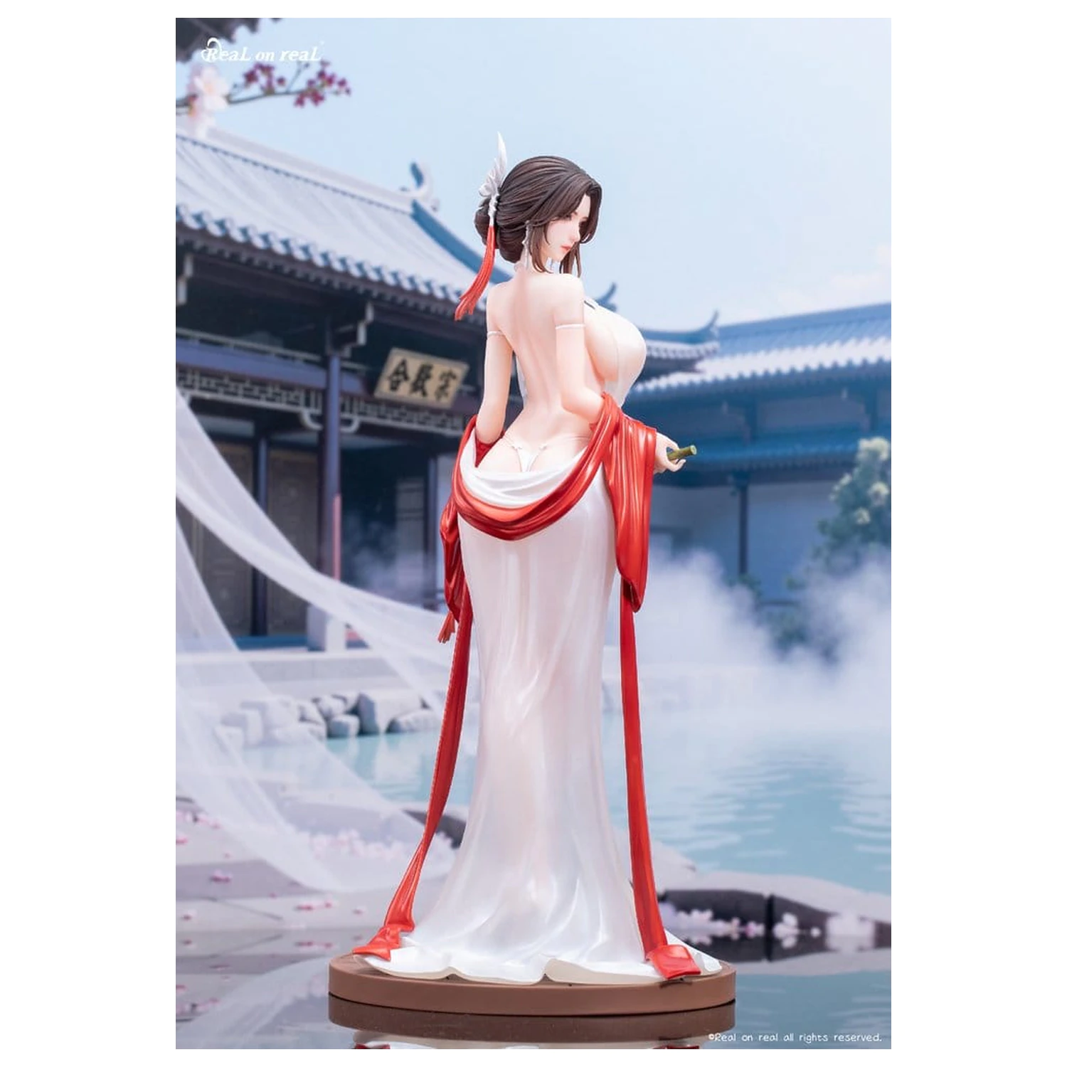 Original Character PVC 1/6 Qing Yun socha figura 31 cm fotografii produktu