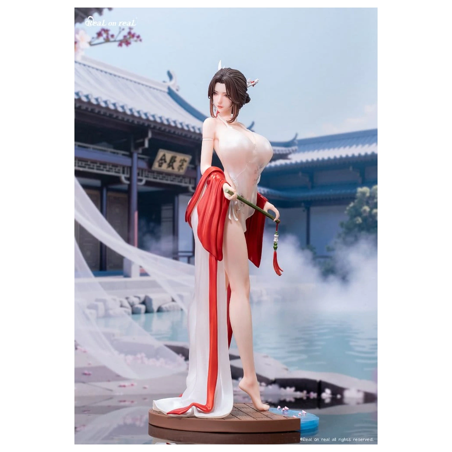 Original Character PVC 1/6 Qing Yun socha figura 31 cm fotografii produktu
