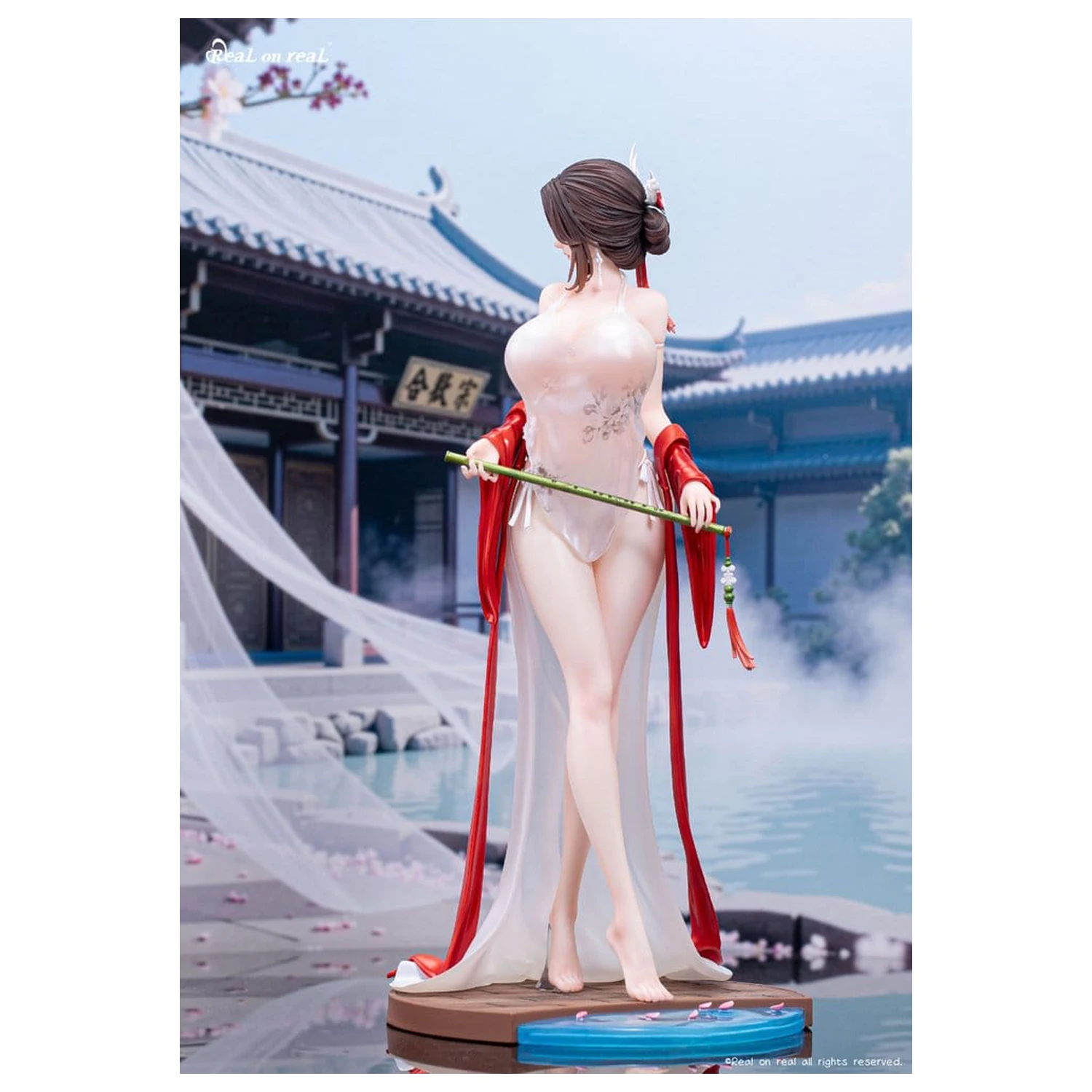 Original Character PVC 1/6 Qing Yun socha figura 31 cm fotografii produktu