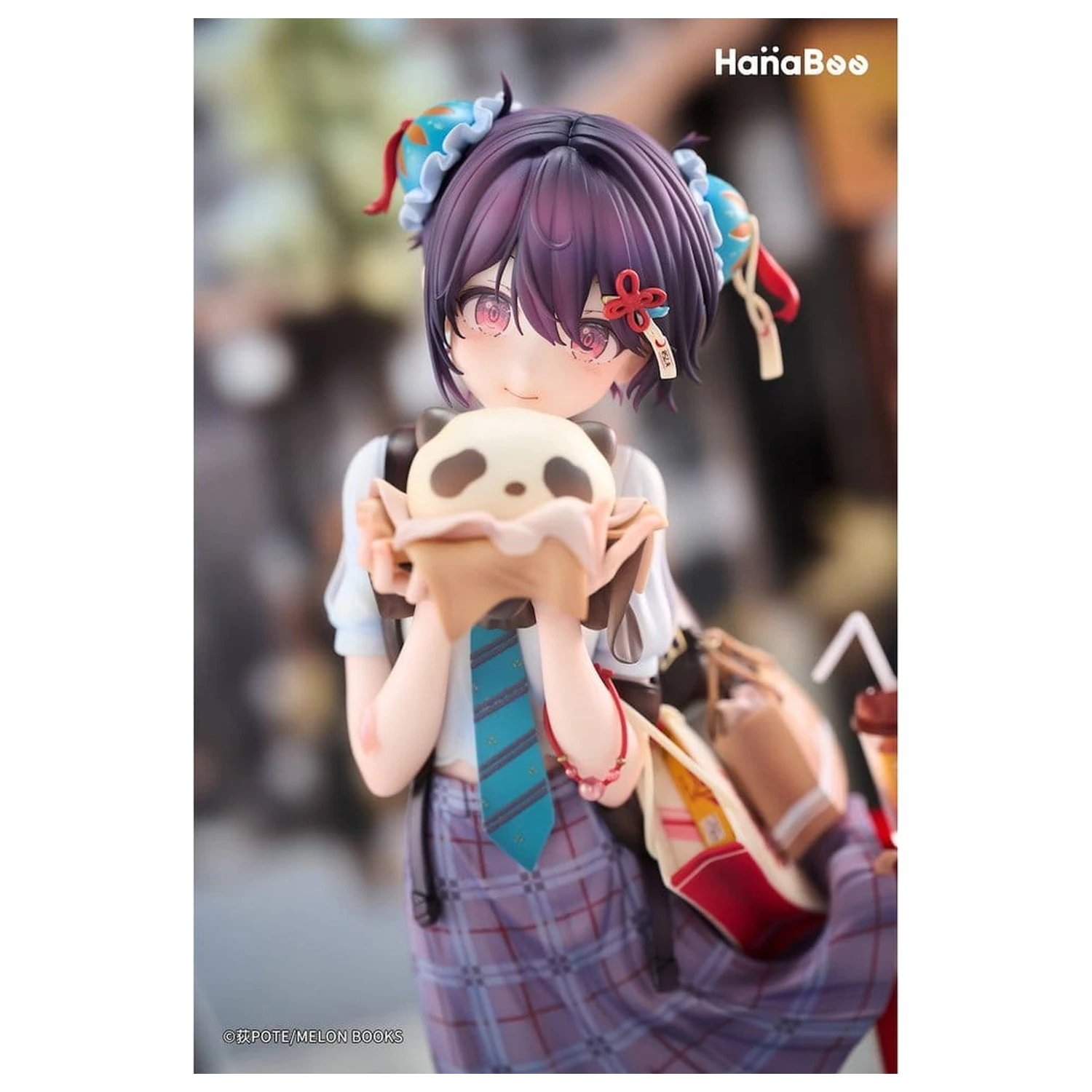 Original Character PVC figurka 1/6 Panda Nikuman-chan Illustrated by Ogipote 26 cm fotografii produktu