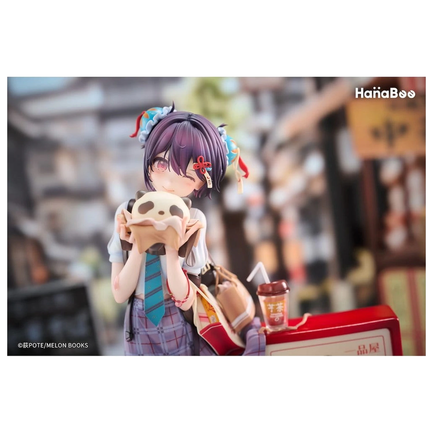 Original Character PVC figurka 1/6 Panda Nikuman-chan Illustrated by Ogipote 26 cm fotografii produktu