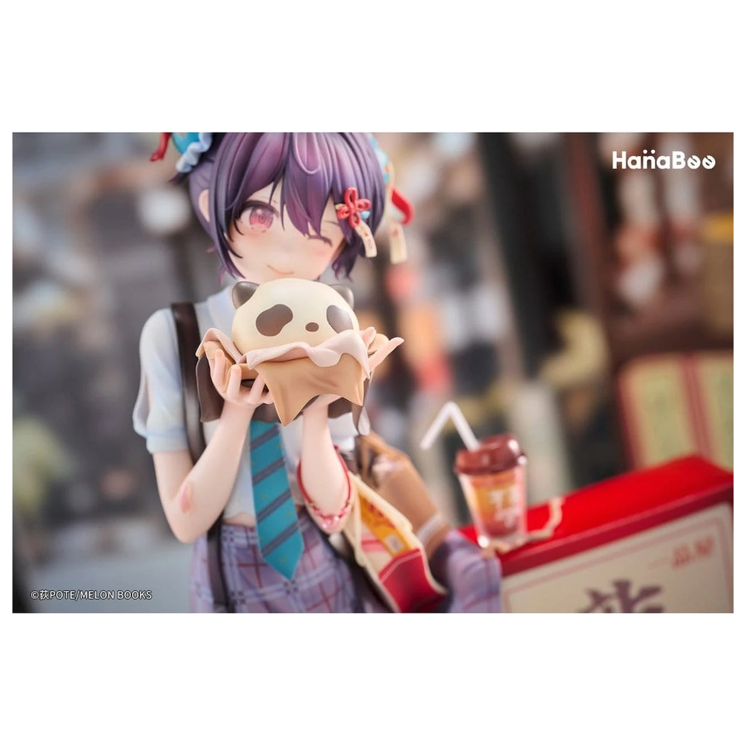 Original Character PVC figurka 1/6 Panda Nikuman-chan Illustrated by Ogipote 26 cm fotografii produktu