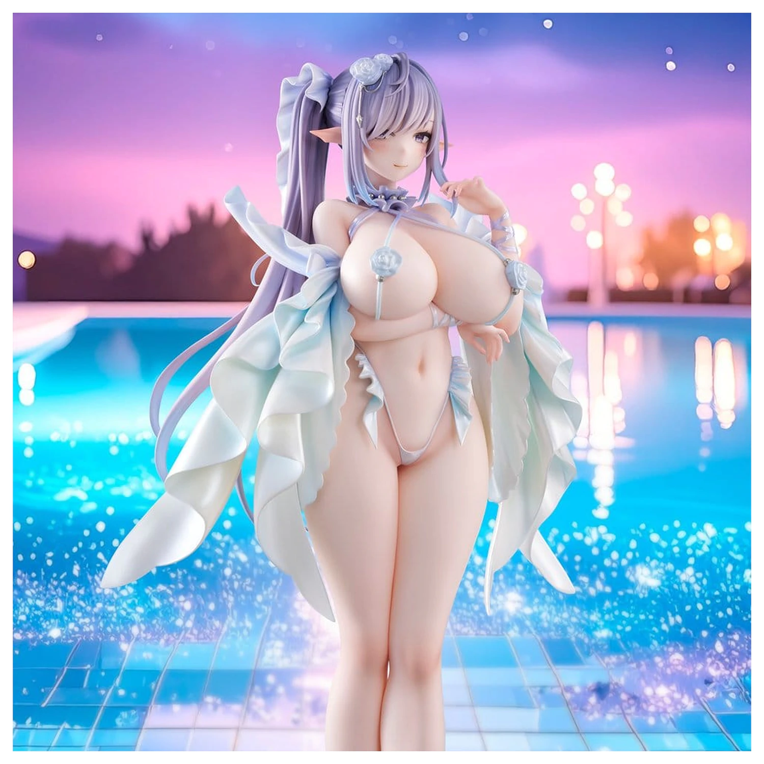 Original Character PVC Socha Gekka Bijin Illustration by Sorana Niiro 29 cm fotografii produktu