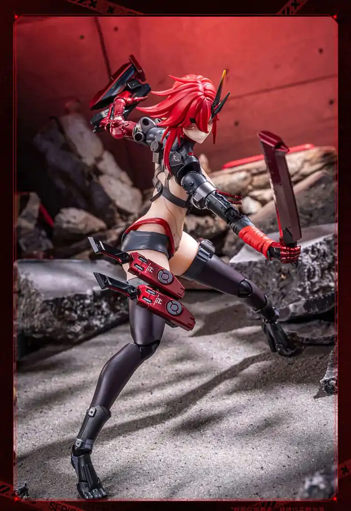 Original Character Seamless akční figurka 1/9 Wolf-Mastiff Force Karas Samurai 20 cm fotografii produktu