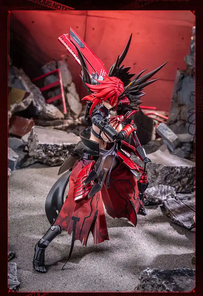 Original Character Seamless akční figurka 1/9 Wolf-Mastiff Force Karas Samurai 20 cm fotografii produktu