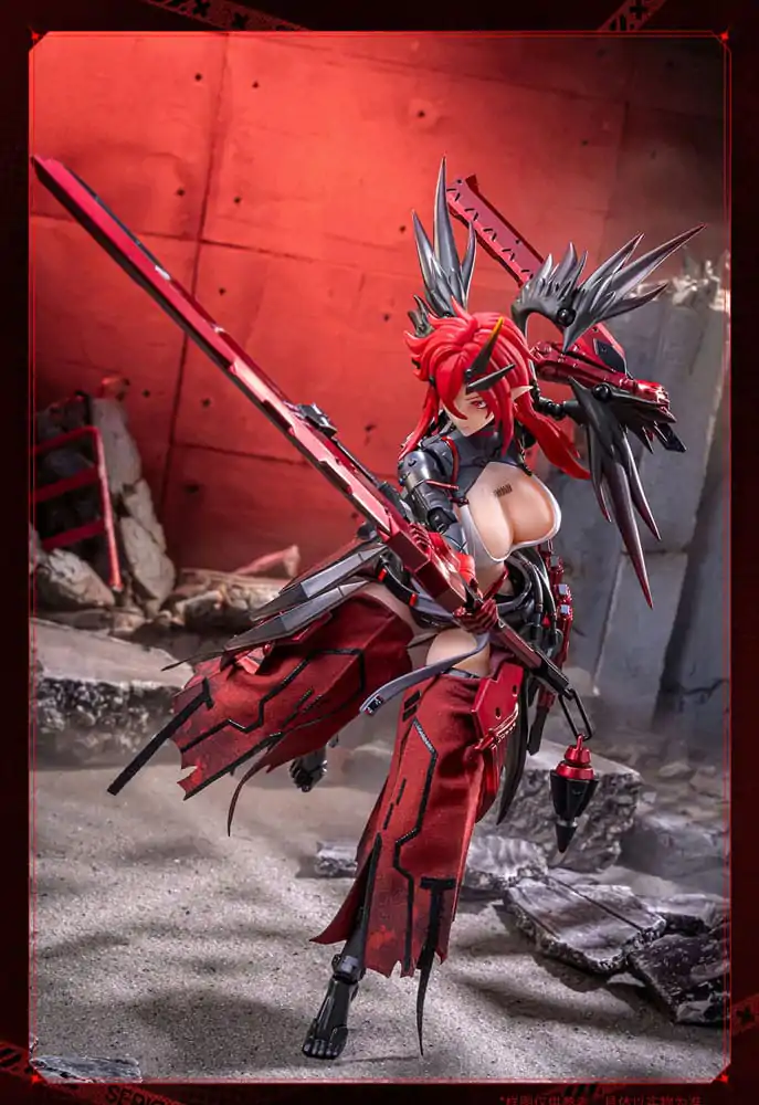 Original Character Seamless akční figurka 1/9 Wolf-Mastiff Force Karas Samurai 20 cm fotografii produktu