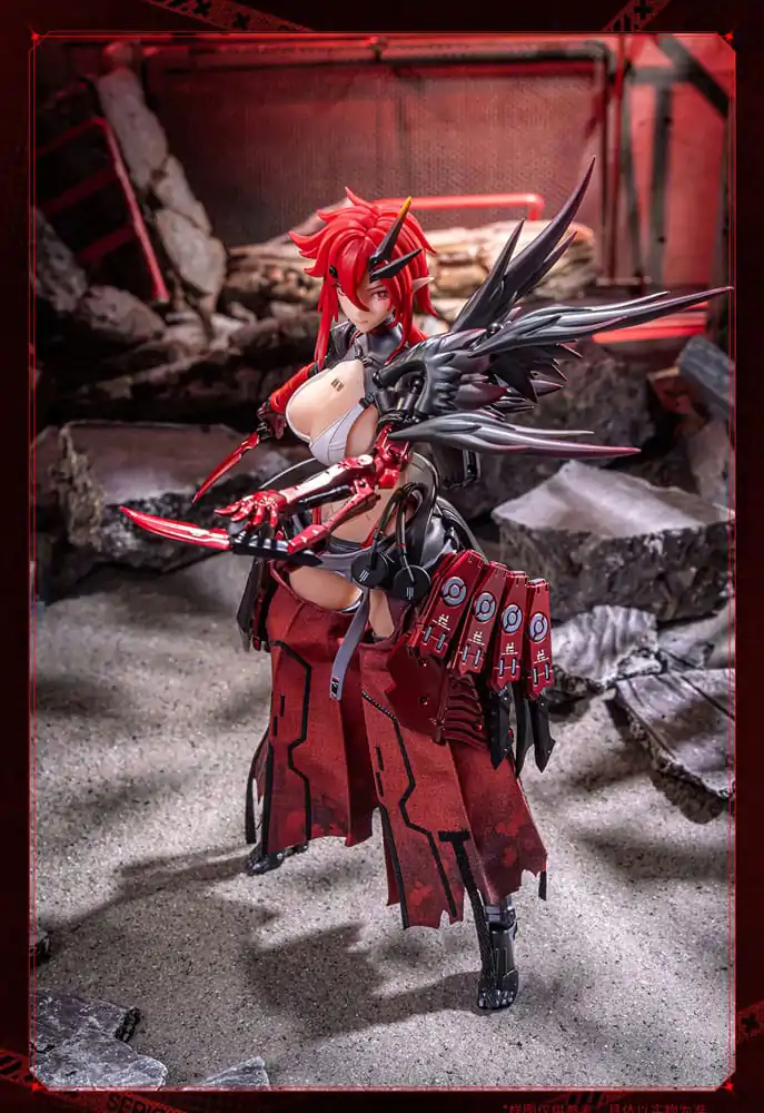 Original Character Seamless akční figurka 1/9 Wolf-Mastiff Force Karas Samurai 20 cm fotografii produktu