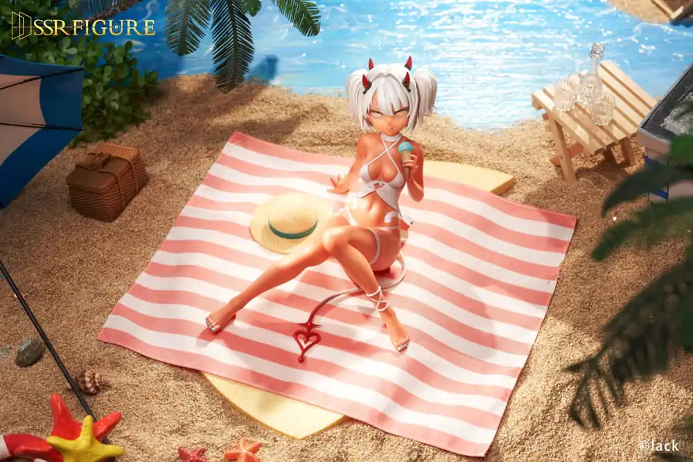 Original Character SSR PVC socha 1/7 Caffeine-chan 12 cm fotografii produktu