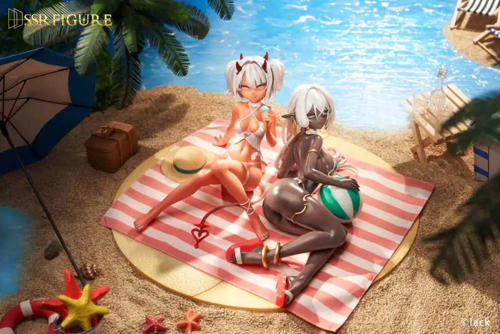 Original Character SSR PVC socha 1/7 Dark Elf Dancer 12 cm fotografii produktu