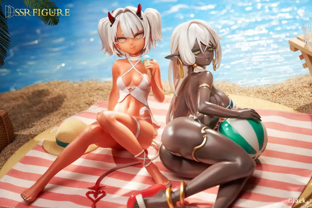 Original Character SSR PVC socha 1/7 Dark Elf Dancer 12 cm fotografii produktu