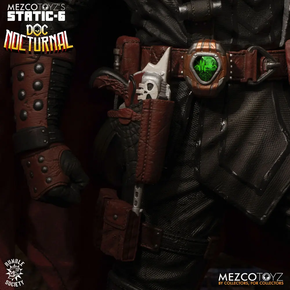 Original Character Static-6 PVC Soška 1/6 Rumble Society - Doc Nocturnal 38 cm fotografii produktu