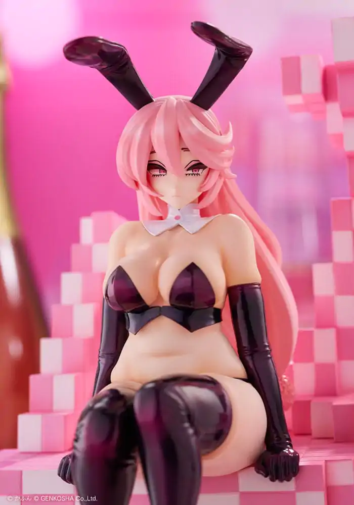 Original Character Trick Bunnies PVC socha 1/7 Sedící králík ilustrovaný Kafunem 24 cm fotografii produktu