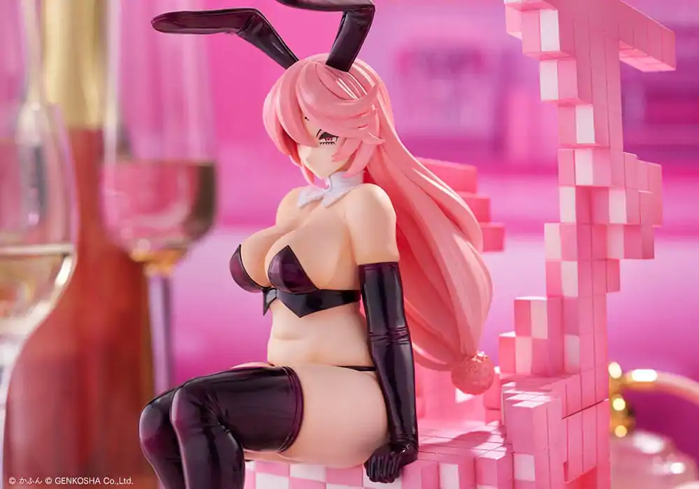 Original Character Trick Bunnies PVC socha 1/7 Sedící králík ilustrovaný Kafunem 24 cm fotografii produktu