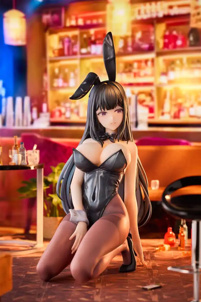 Originální postava PVC socha 1/4 Hina Bunny Girl Ilustrace od kyky 30 cm fotografii produktu