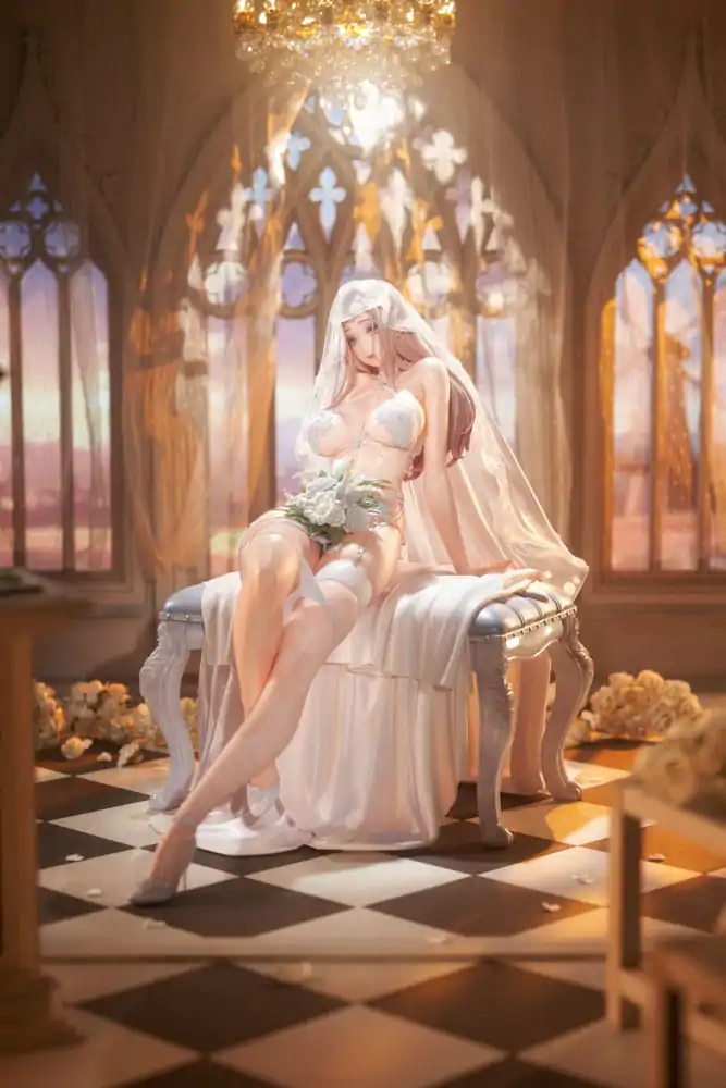 Originální Ilustrace PVC Soška 1/4 Marry me Ilustrováno LOVECACAO S bonusem Včetně Limitovaná edice 31 cm fotografii produktu