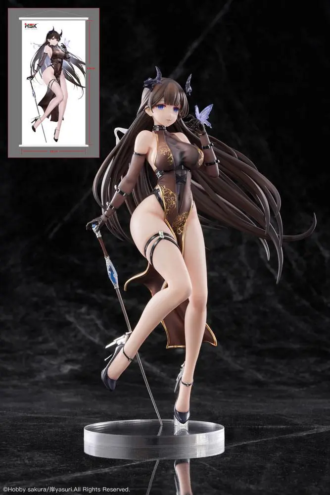 Originální ilustrace PVC soška 1/6 Moen Devil Ver. Ilustrace od Kishi Yasuri Limitovaná edice 26 cm fotografii produktu