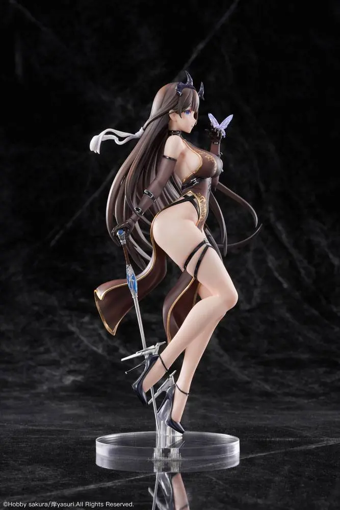 Originální ilustrace PVC soška 1/6 Moen Devil Ver. Ilustrace od Kishi Yasuri 26 cm fotografii produktu