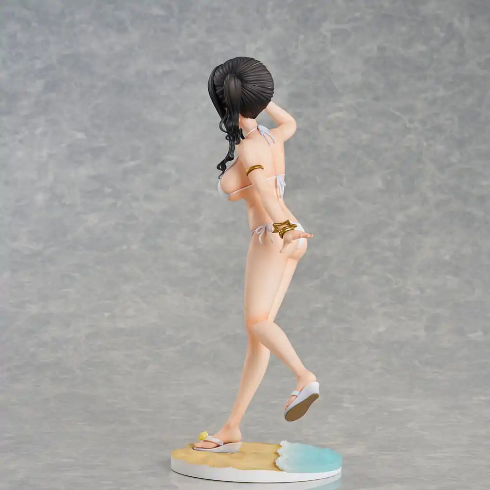 Originální ilustrace PVC soška Kaede Illustration Miyuki Sasaki Summer Cloud White Bikini Verze 25 cm fotografii produktu