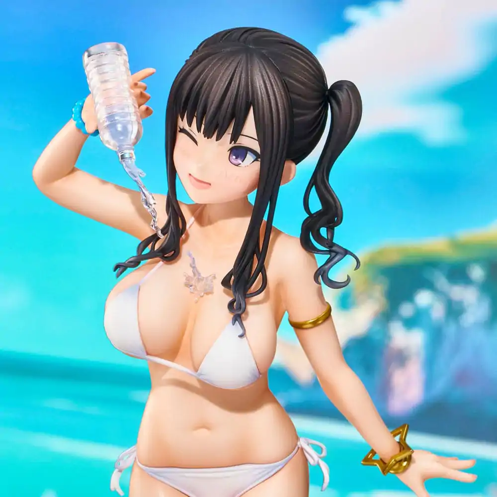 Originální ilustrace PVC soška Kaede Illustration Miyuki Sasaki Summer Cloud White Bikini Verze 25 cm fotografii produktu