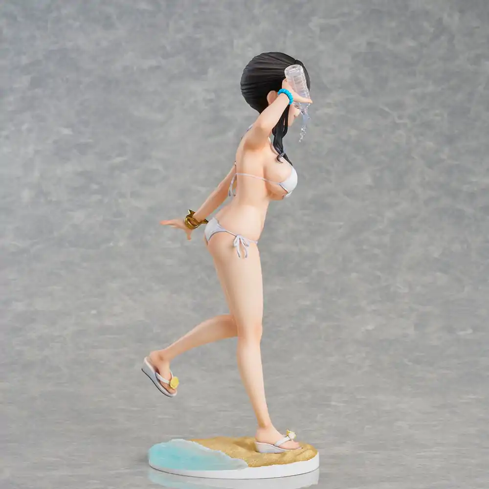 Originální ilustrace PVC soška Kaede Illustration Miyuki Sasaki Summer Cloud White Bikini Verze 25 cm fotografii produktu