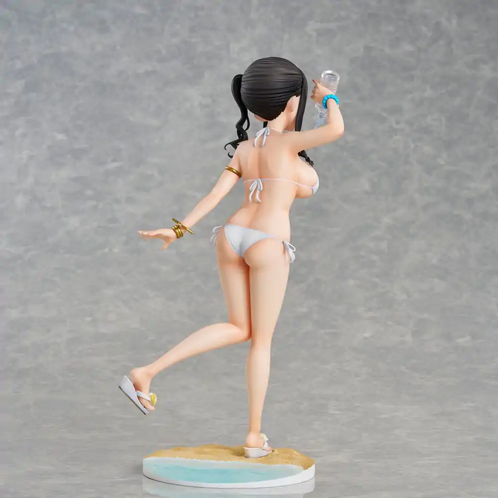Originální ilustrace PVC soška Kaede Illustration Miyuki Sasaki Summer Cloud White Bikini Verze 25 cm fotografii produktu