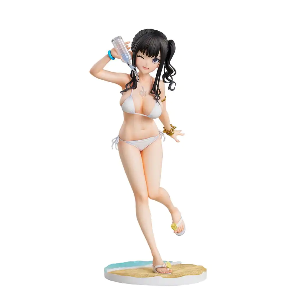 Originální ilustrace PVC soška Kaede Illustration Miyuki Sasaki Summer Cloud White Bikini Verze 25 cm fotografii produktu