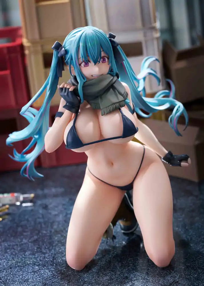Originální ilustrace PVC soška 1/7 Warehouse Aoko Illustration by FreeStyle AmiAmi Limited Edition 16 cm fotografii produktu