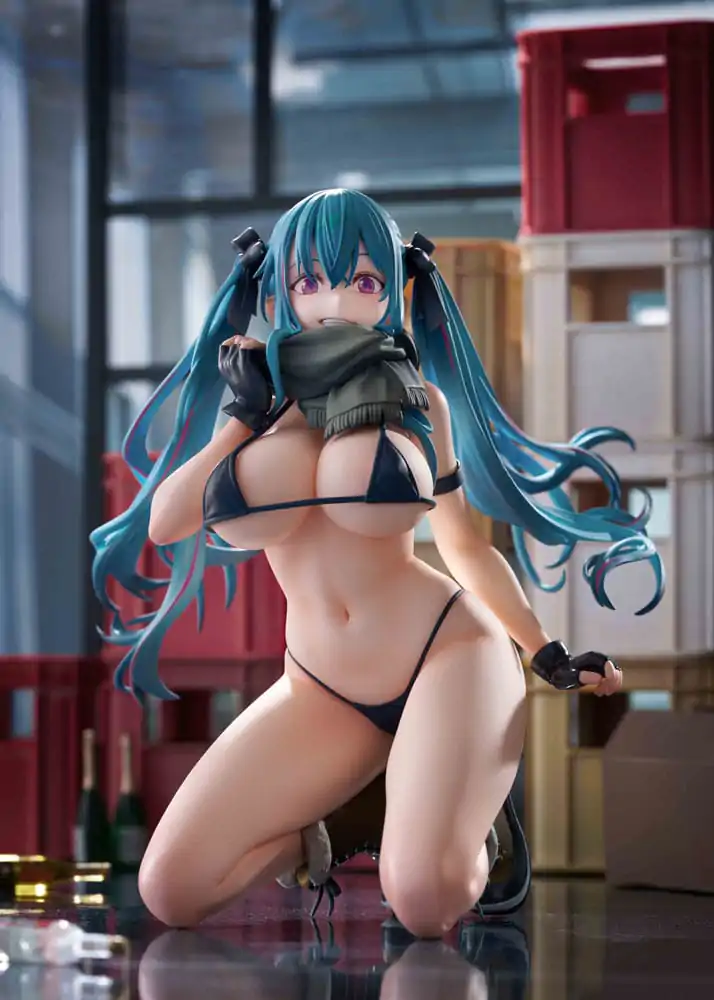 Originální ilustrace PVC soška 1/7 Warehouse Aoko Illustration by FreeStyle AmiAmi Limited Edition 16 cm fotografii produktu