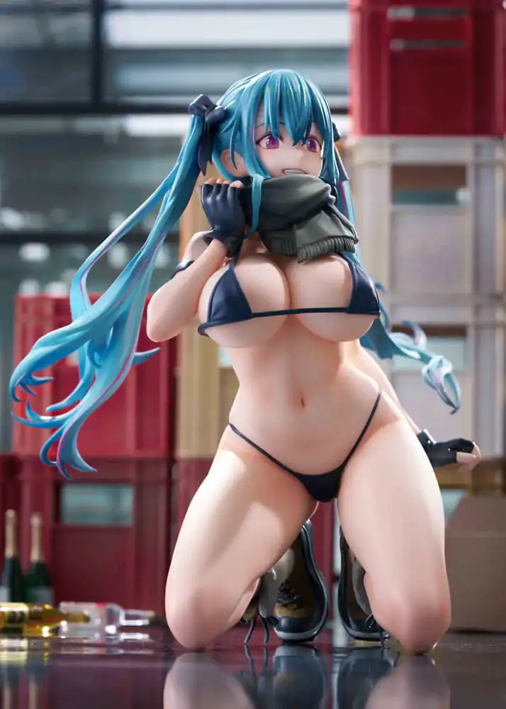 Originální ilustrace PVC soška 1/7 Warehouse Aoko Illustration by FreeStyle AmiAmi Limited Edition 16 cm fotografii produktu