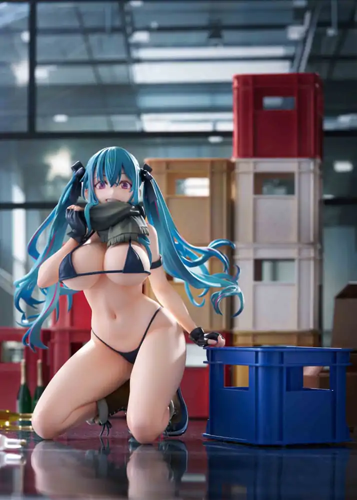 Originální ilustrace PVC soška 1/7 Warehouse Aoko Illustration by FreeStyle AmiAmi Limited Edition 16 cm fotografii produktu