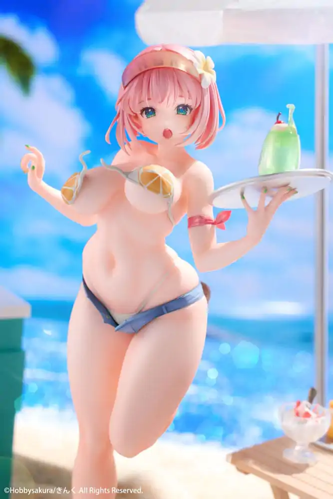 Originální ilustrace PVC soška 1/7 Summer Waiter illustration by Kink Limited Edition 25 cm fotografii produktu