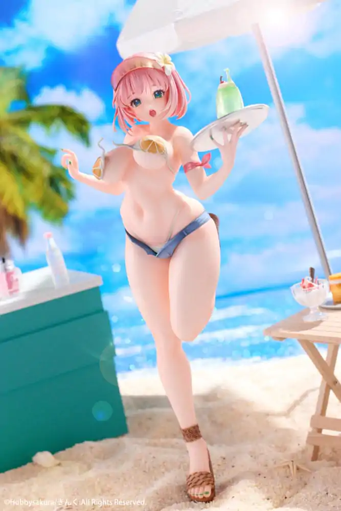 Originální ilustrace PVC soška 1/7 Summer Waiter illustration by Kink Limited Edition 25 cm fotografii produktu