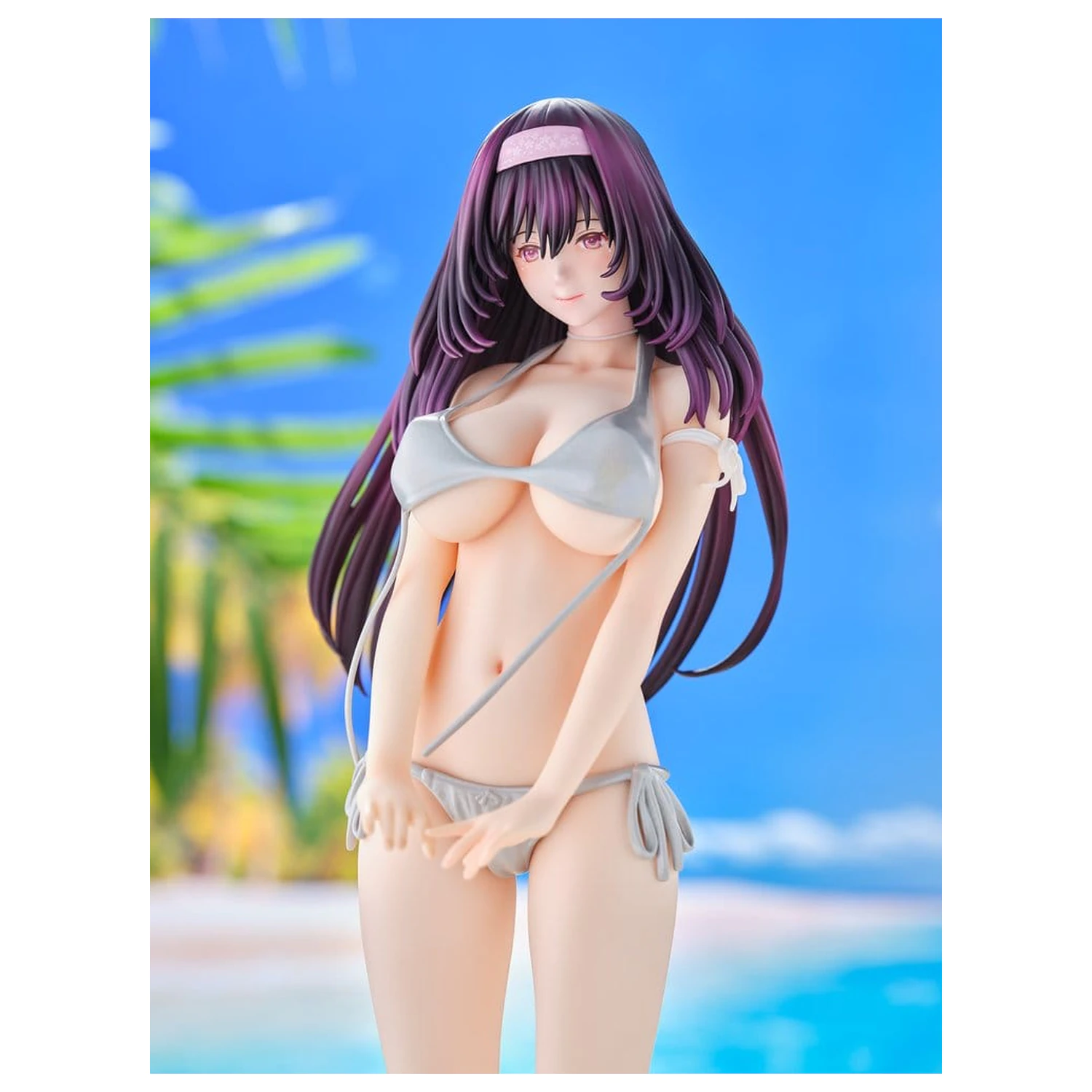 Original Model Soška 1/5 Tomoe Sakura Plavky Black Hair Ver. Illustration by Toshi Tsutakaze 32 cm fotografii produktu