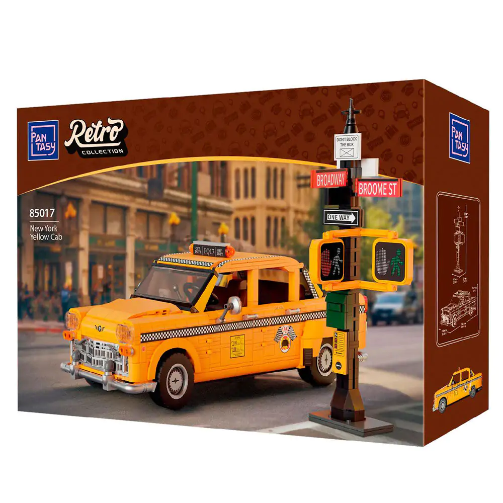 Stavebnice Original-Retro Series New York Yellow Cab fotografii produktu