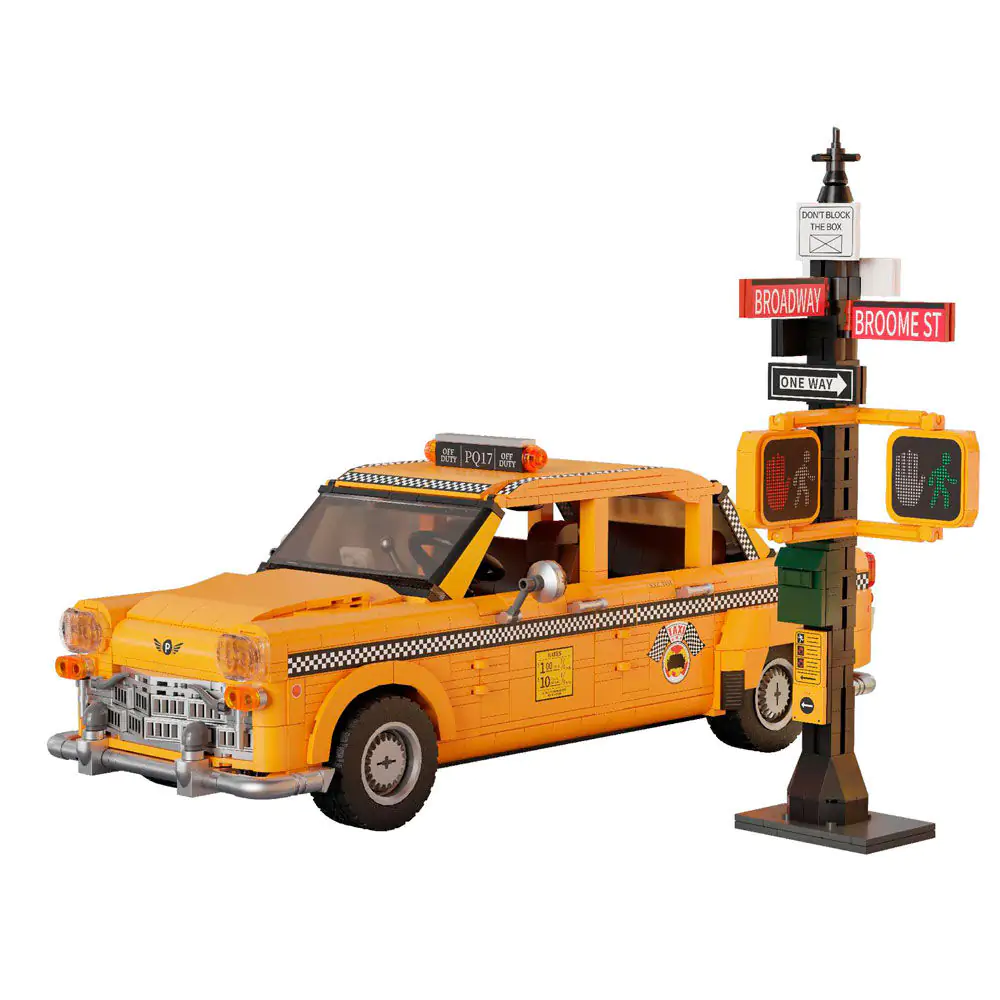 Stavebnice Original-Retro Series New York Yellow Cab fotografii produktu