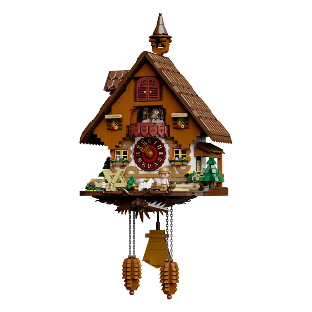 Original-Retro Series Construction Set Retro Kukačkové hodiny 60 cm fotografii produktu