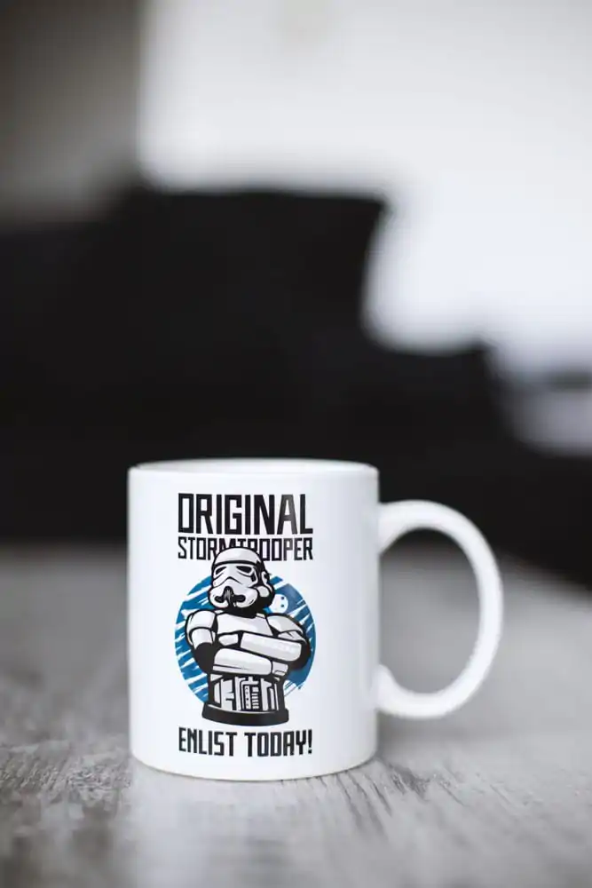 Originální Stormtrooper hrnek Enlist Today bílý fotografii produktu