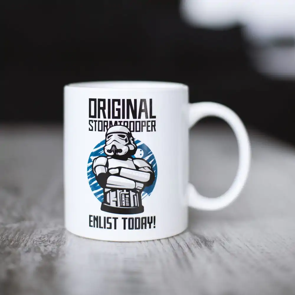 Originální Stormtrooper hrnek Enlist Today bílý fotografii produktu