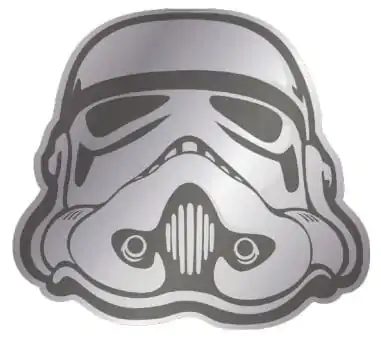 Original Stormtrooper Nástěnné zrcadlo fotografii produktu