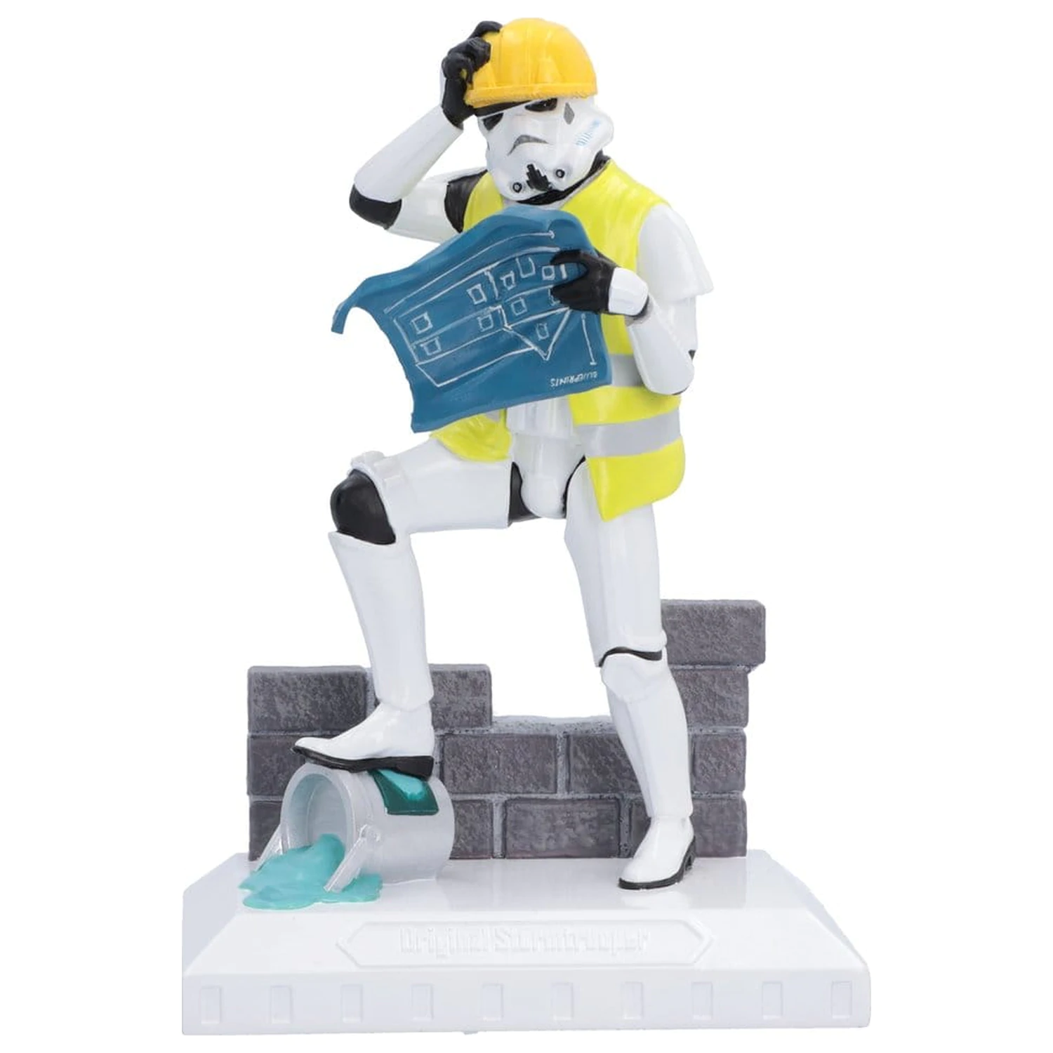 Original Stormtrooper figurka Hit a Brick Wall 18 cm fotografii produktu