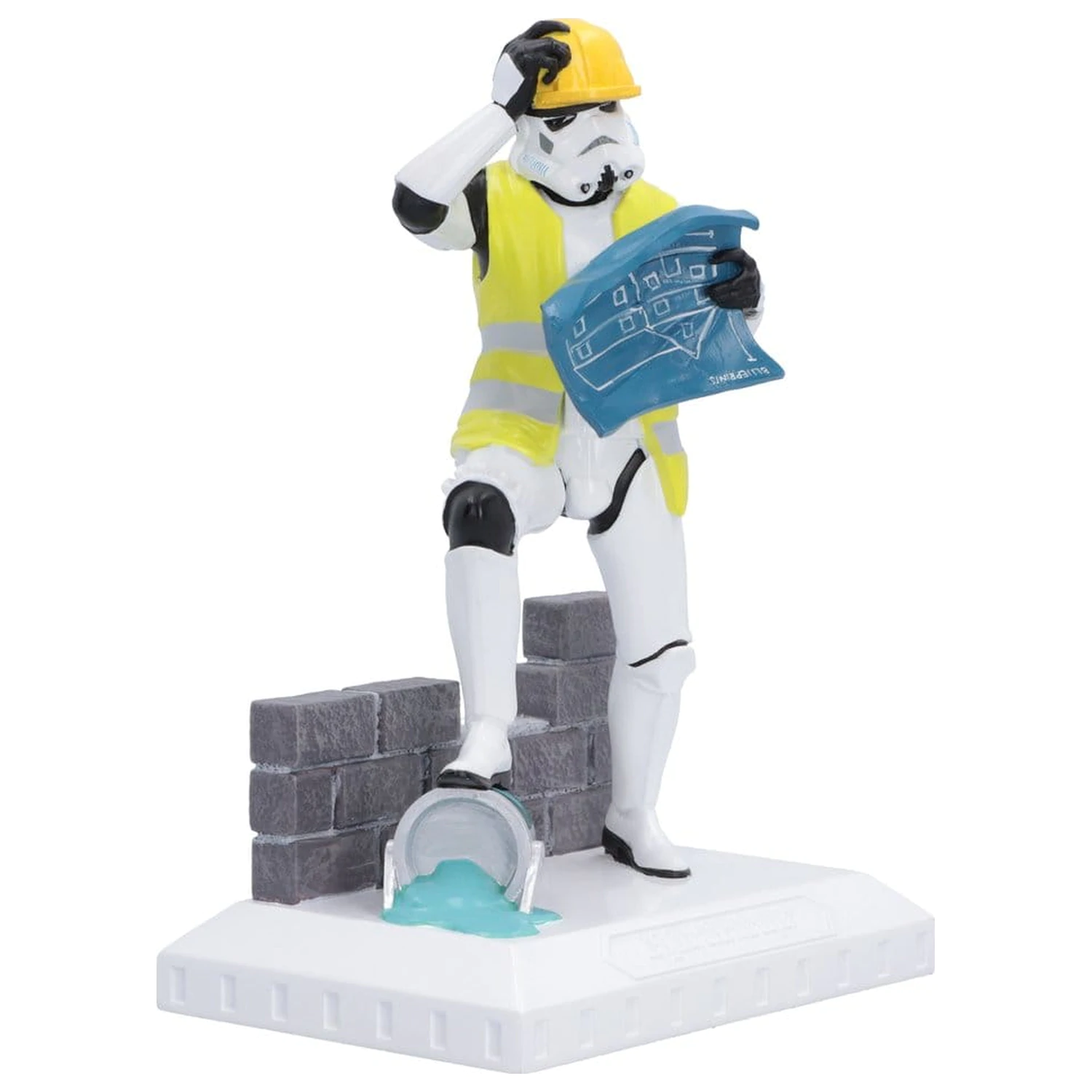 Original Stormtrooper figurka Hit a Brick Wall 18 cm fotografii produktu