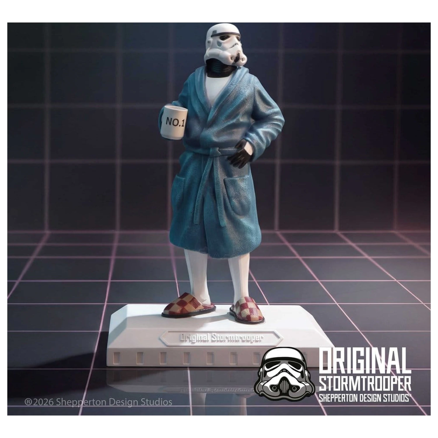 Original Stormtrooper figurka Off Duty 18 cm fotografii produktu