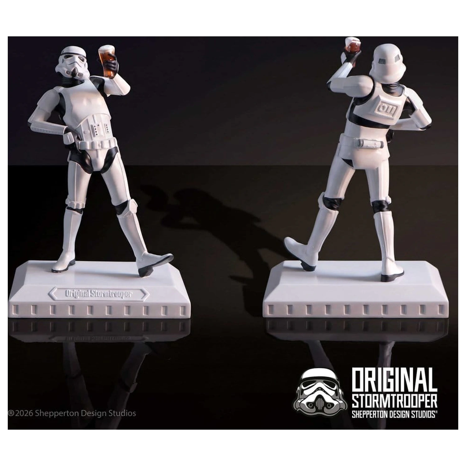 Original Stormtrooper figurka se sklenicí 17 cm fotografii produktu