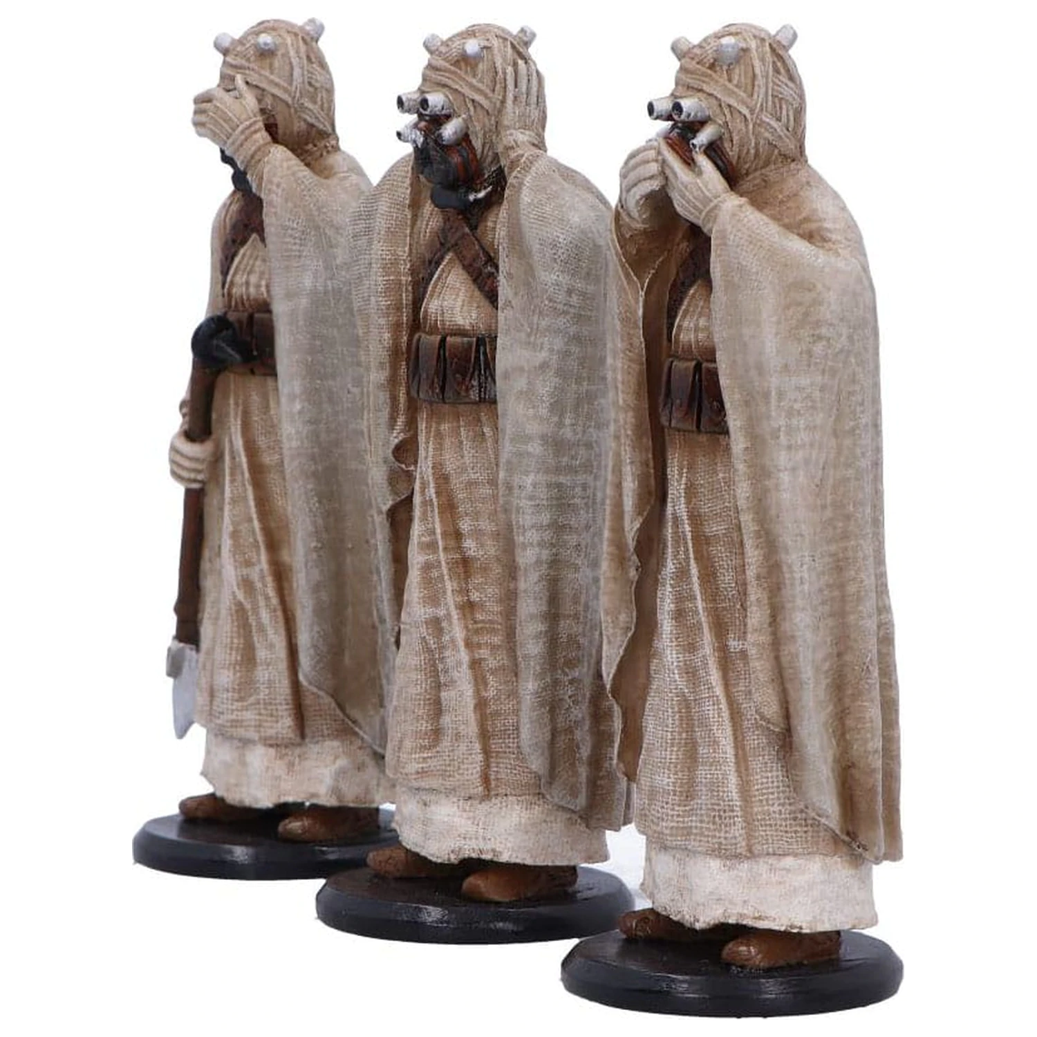 Original Stormtrooper Socha Three Wise Tusken Raiders 14 cm fotografii produktu