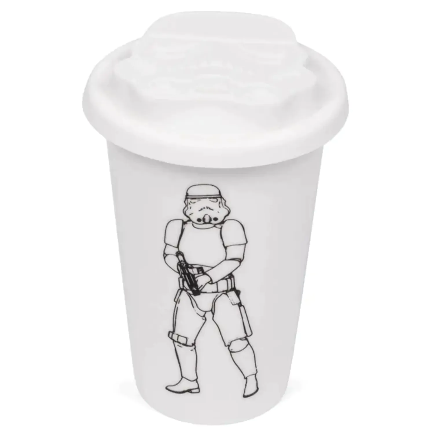 Original Stormtrooper cestovní hrnek bílý fotografii produktu