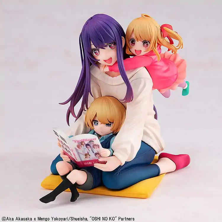 Oshi no Ko PVC socha 1/8 Ai, Aqua & Ruby Mother and Children 10 cm fotografii produktu