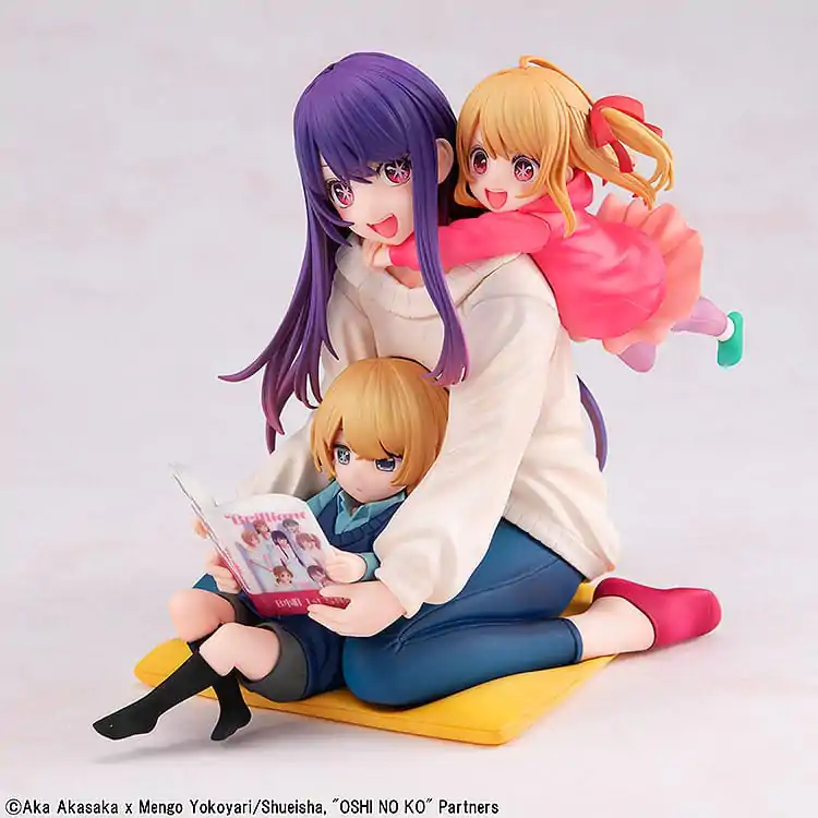 Oshi no Ko PVC socha 1/8 Ai, Aqua & Ruby Mother and Children 10 cm fotografii produktu