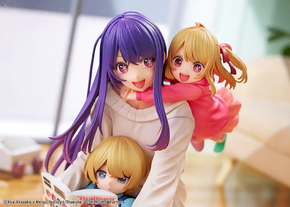 Oshi no Ko PVC socha 1/8 Ai, Aqua & Ruby Mother and Children 10 cm fotografii produktu