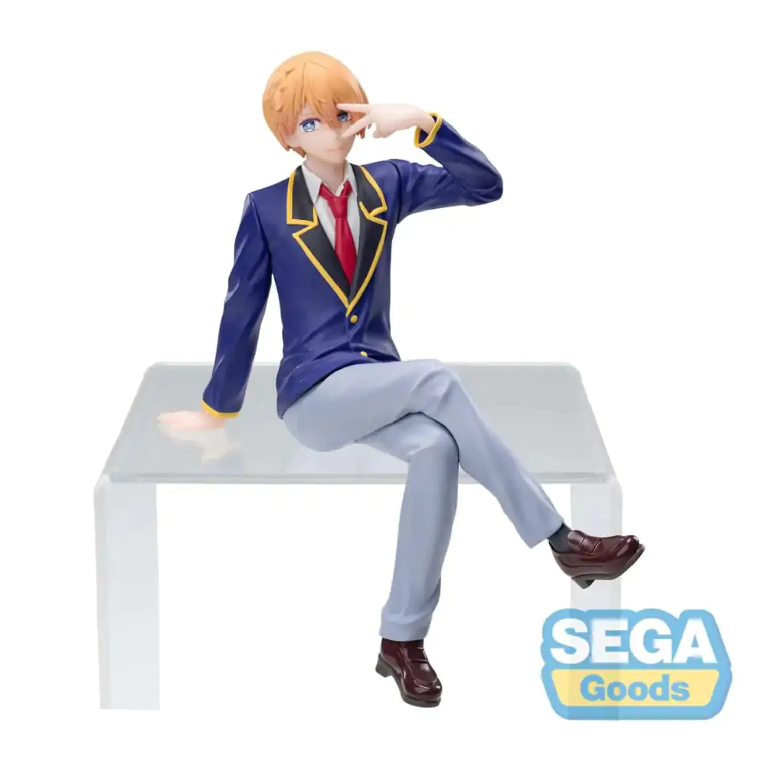 Oshi No Ko PM Sedící PVC Soška Aqua Uniform 14 cm fotografii produktu