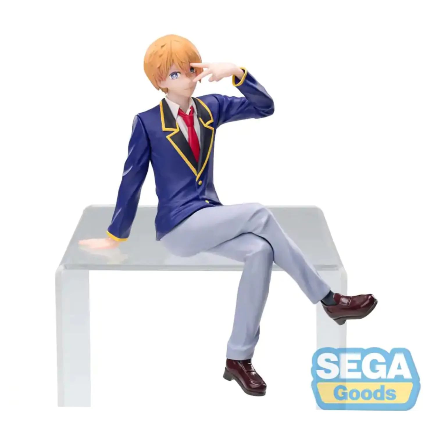 Oshi No Ko PM Sedící PVC Soška Aqua Uniform 14 cm fotografii produktu